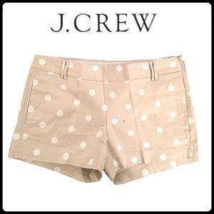 J Crew polka dots shorts